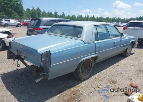 1978 Cadillac Deville from USA, damaged, VIN 6D69S8E673912